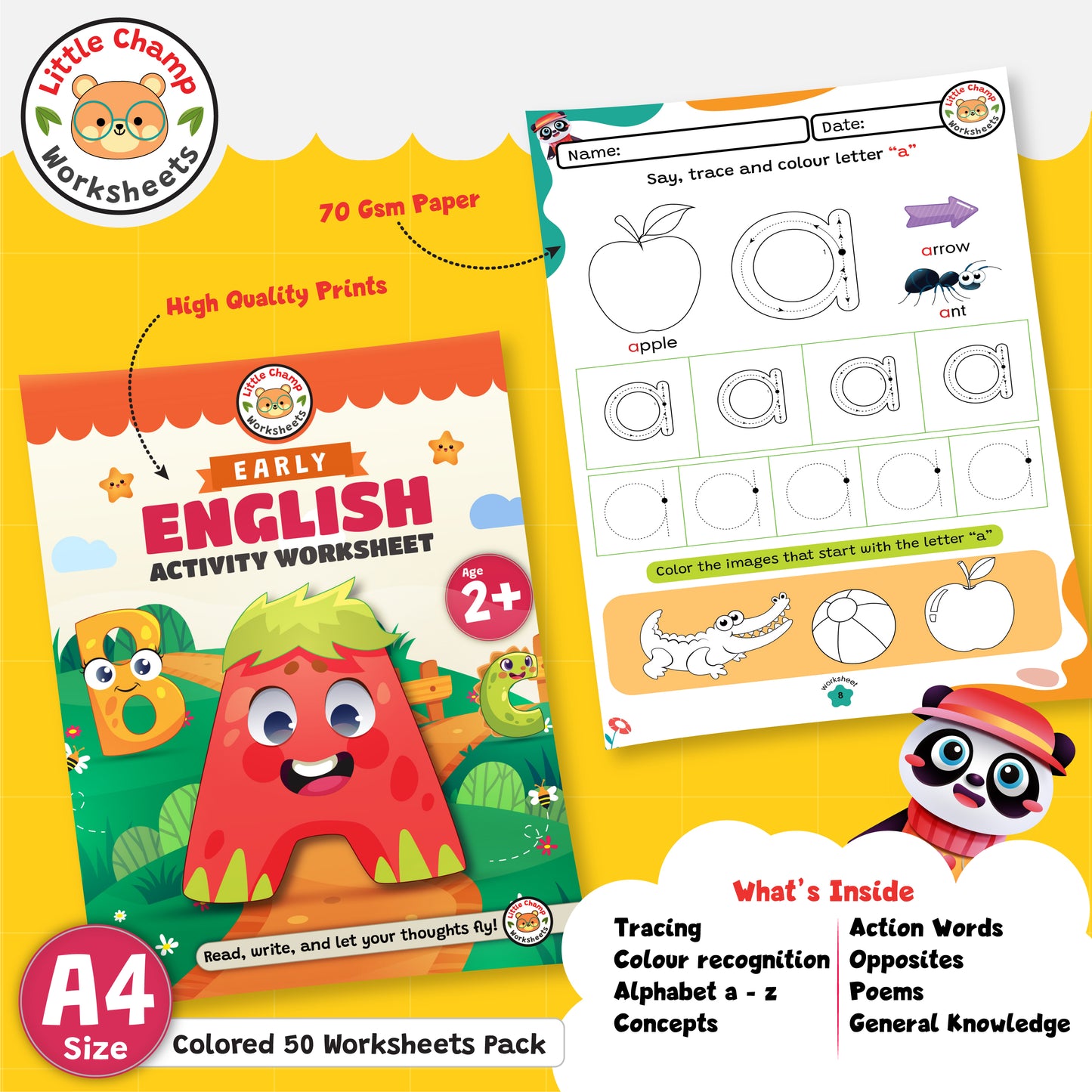 Preschool Pack | Playgroup Admission Preparation Bundle | 2 – 3.5 Years | Free Gift Limited Time Offer