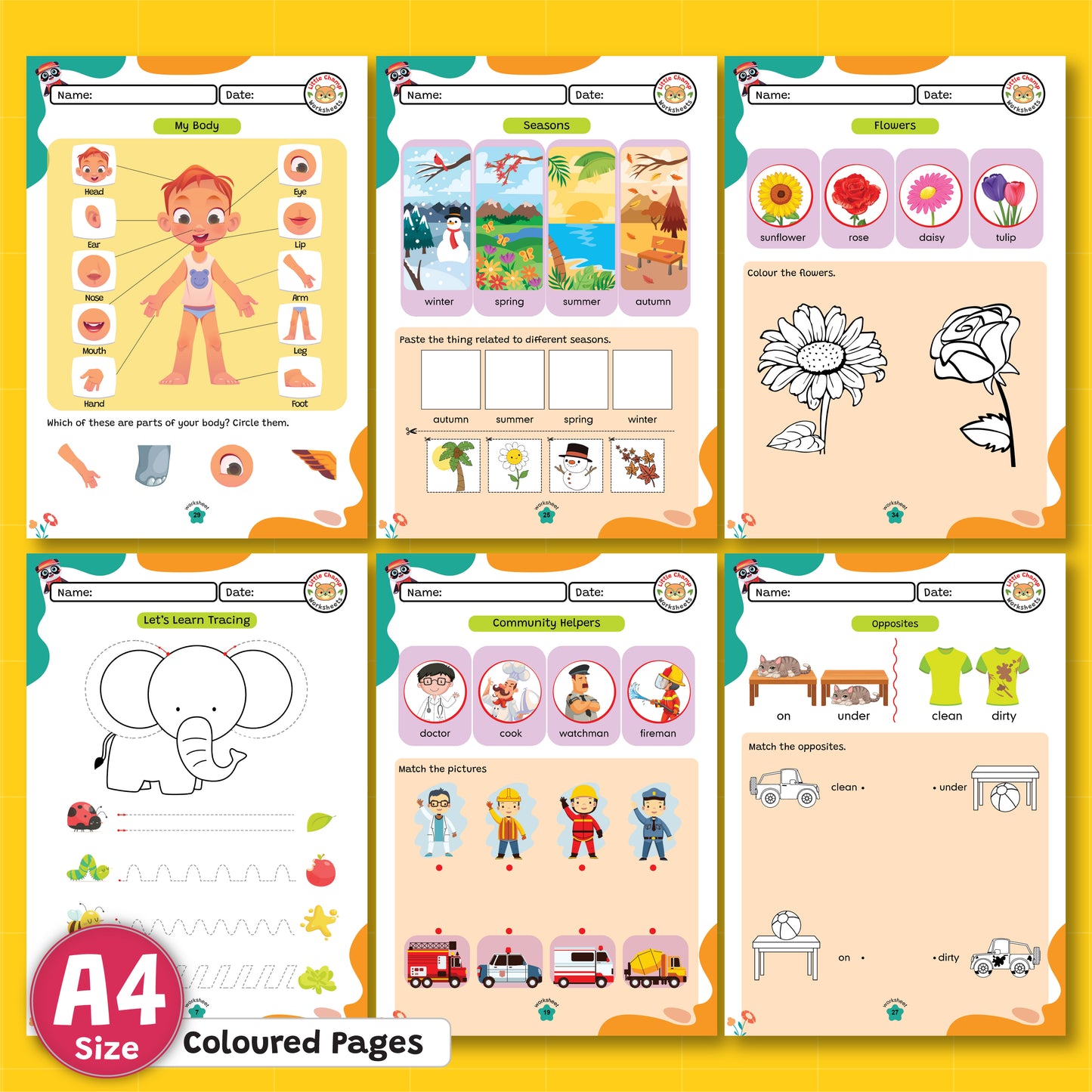 Preschool Pack | Playgroup Admission Preparation Bundle | 2 – 3.5 Years | Free Gift Limited Time Offer