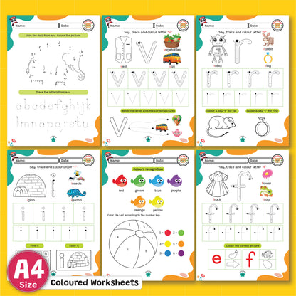 Preschool Pack | Playgroup Admission Preparation Bundle | 2 – 3.5 Years | Free Gift Limited Time Offer