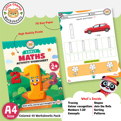 Preschool Pack | Playgroup Admission Preparation Bundle | 2 – 3.5 Years | Free Gift Limited Time Offer