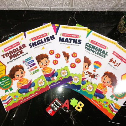 Toddler Pack | 5 Books Complete Course | Free Delivery (Azadi Sale)