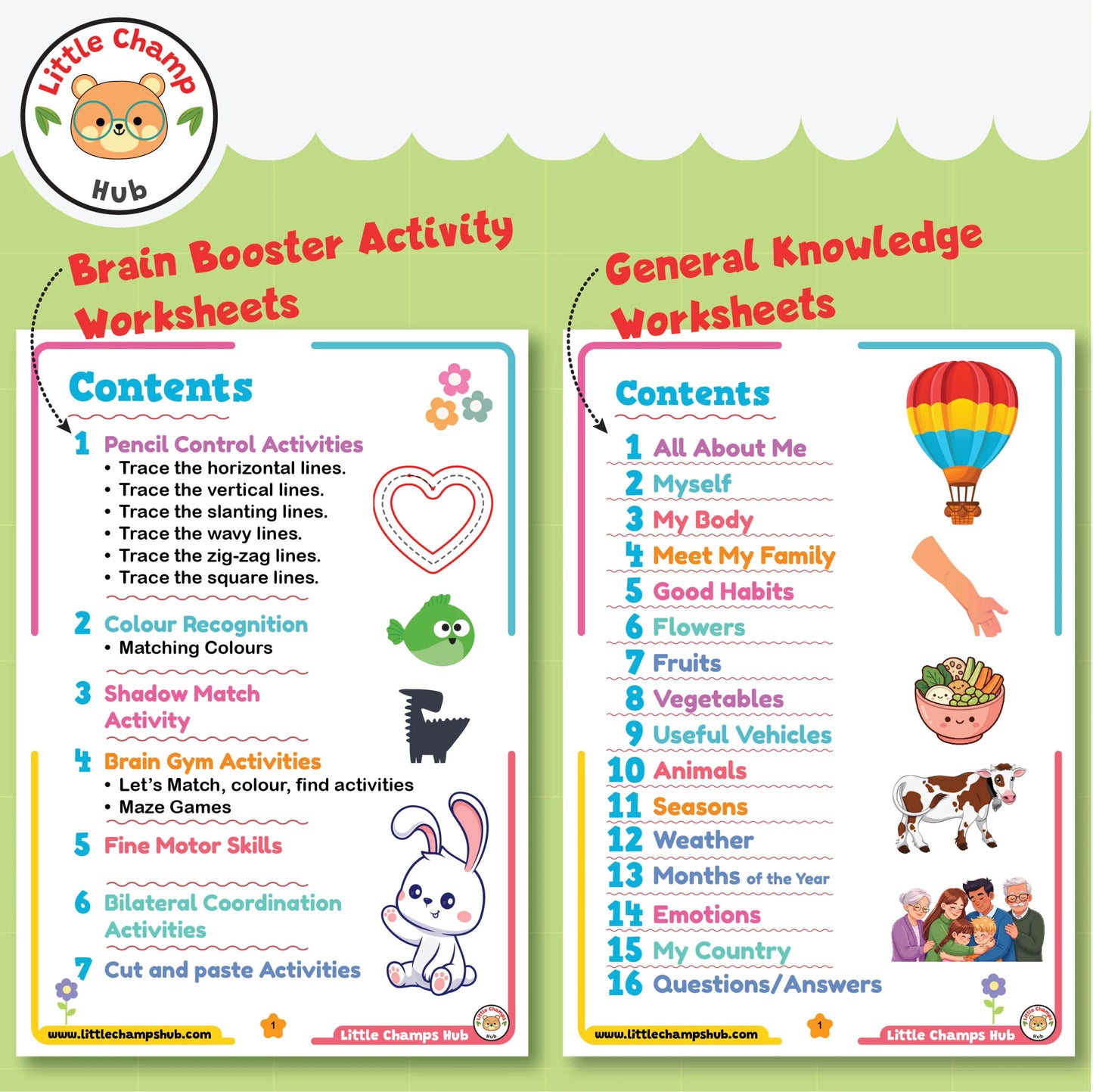 Toddler Pack | 5 Books Complete Course | Free Gift & Free Delivery