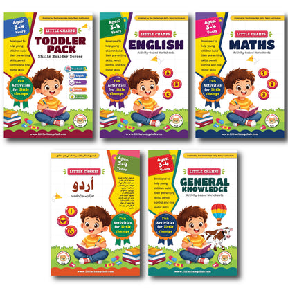 Toddler Pack | 5 Books Complete Course | Free Gift & Free Delivery