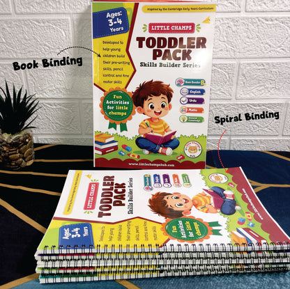 Toddler Pack | 5 Books Complete Course | Free Gift & Free Delivery