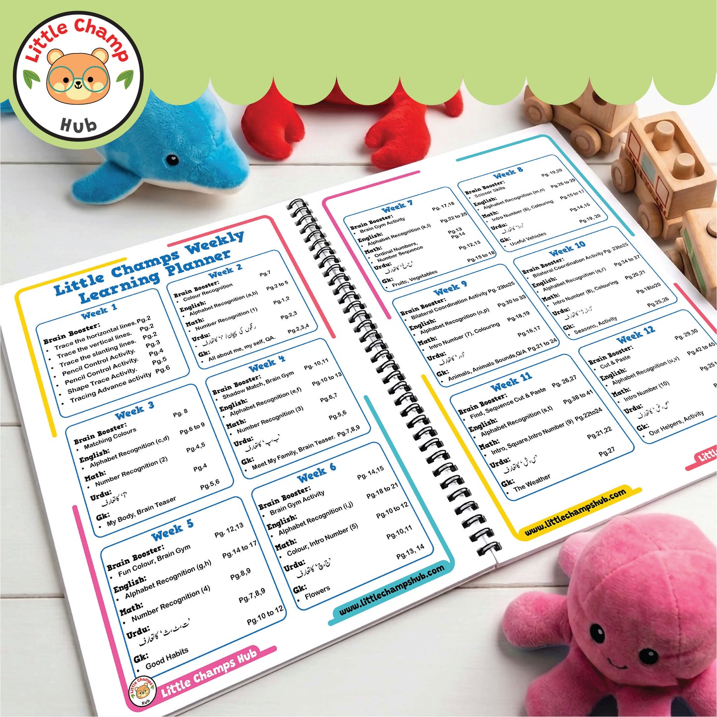 Toddler Pack | 5 Books Complete Course | Free Gift & Free Delivery