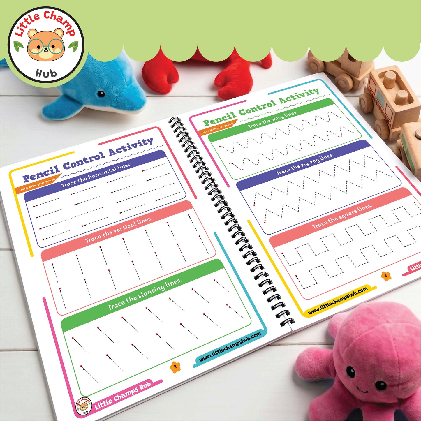 Toddler Pack | 5 Books Complete Course | Free Gift & Free Delivery