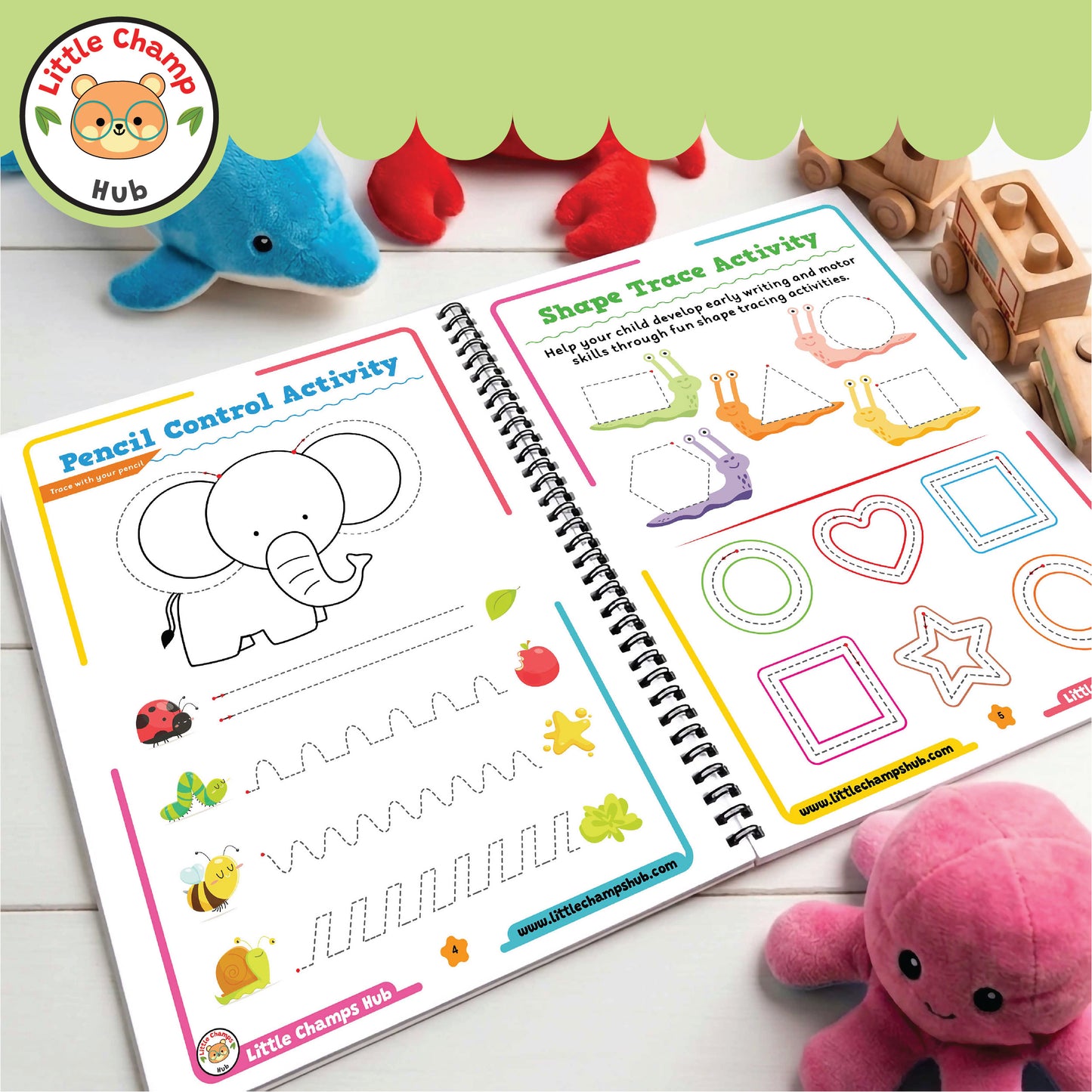 Toddler Pack | 5 Books Complete Course | Free Gift & Free Delivery